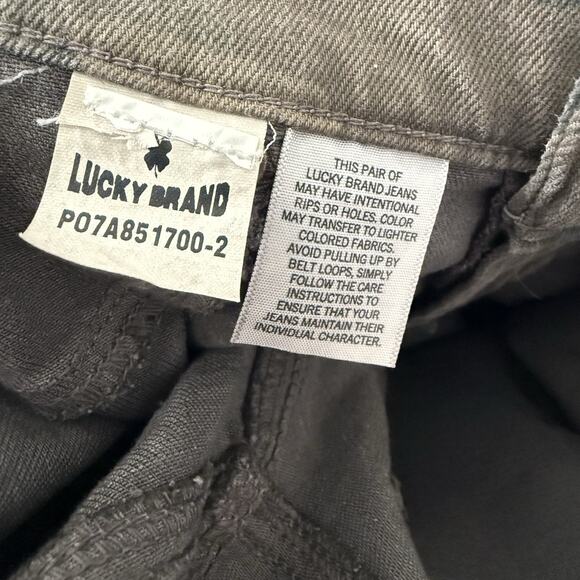 LUCKY Brand Sofia Skinny Jeans Womens 4/27 CAMO Green Stretch 5-Pocket Denim - Picture 6 of 8